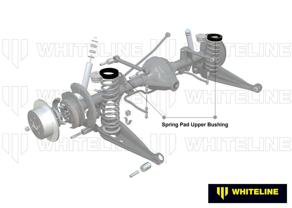 Whiteline Coil Spring Pad - Upper Bushing Kit - W71474 - W71474 - image 4