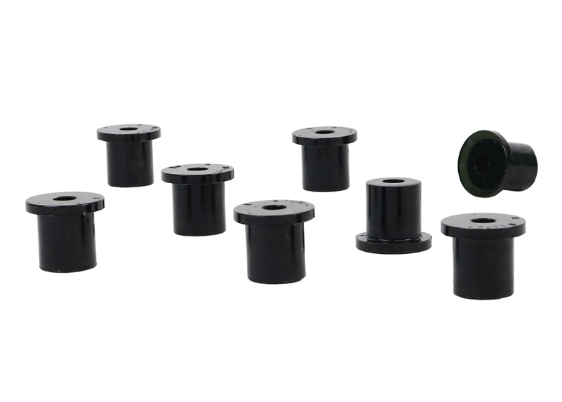 Whiteline Leaf Spring - Rear Eye and Shackle Bushing Kit - Toyota Corolla E10 - W71670
