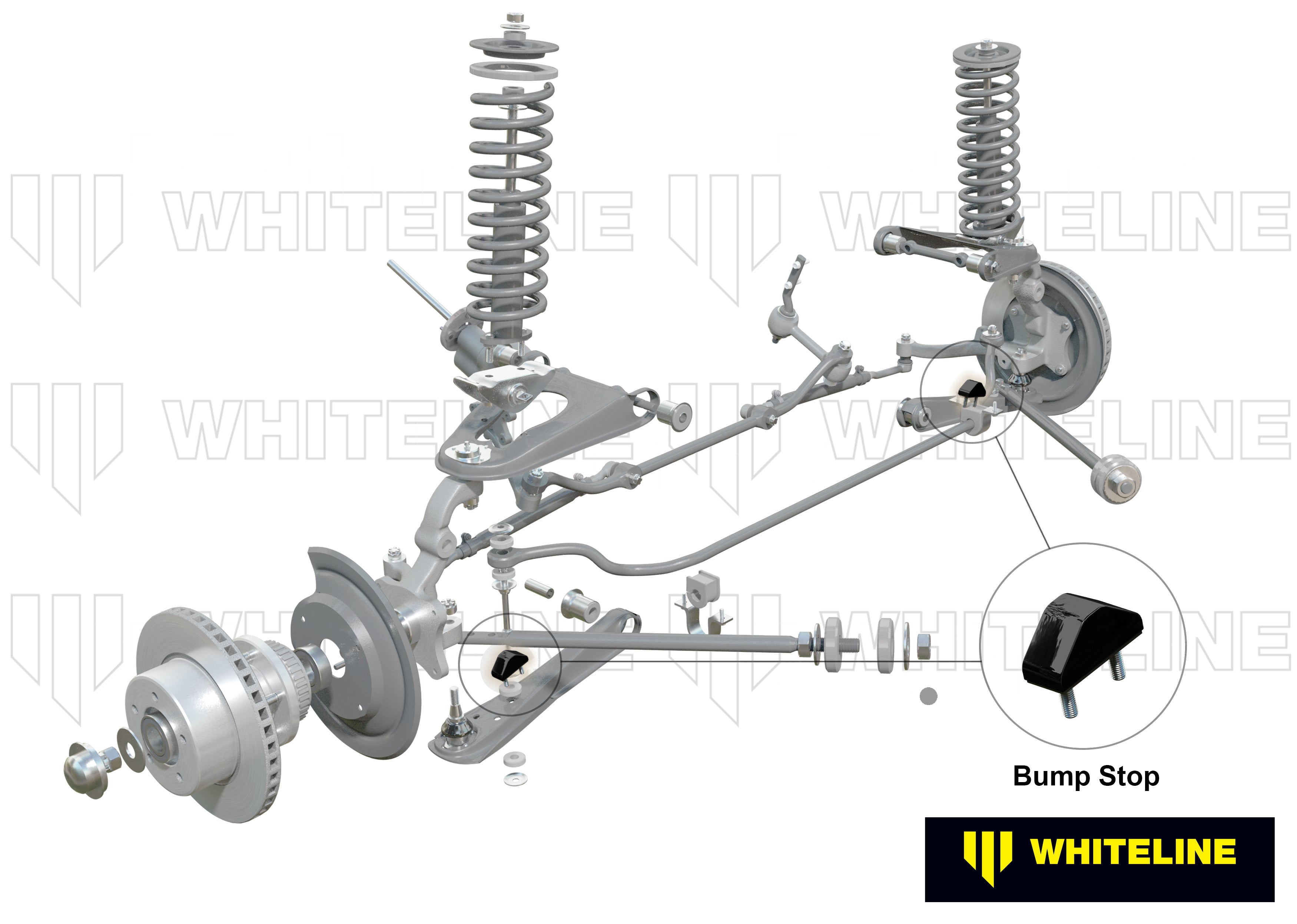 Whiteline Bump Stop - Lower Bushing Kit - Holden Torana / Holden Torana GTR XU1 / Universal Products Bump Stop - Bushings - W71824 - image 4