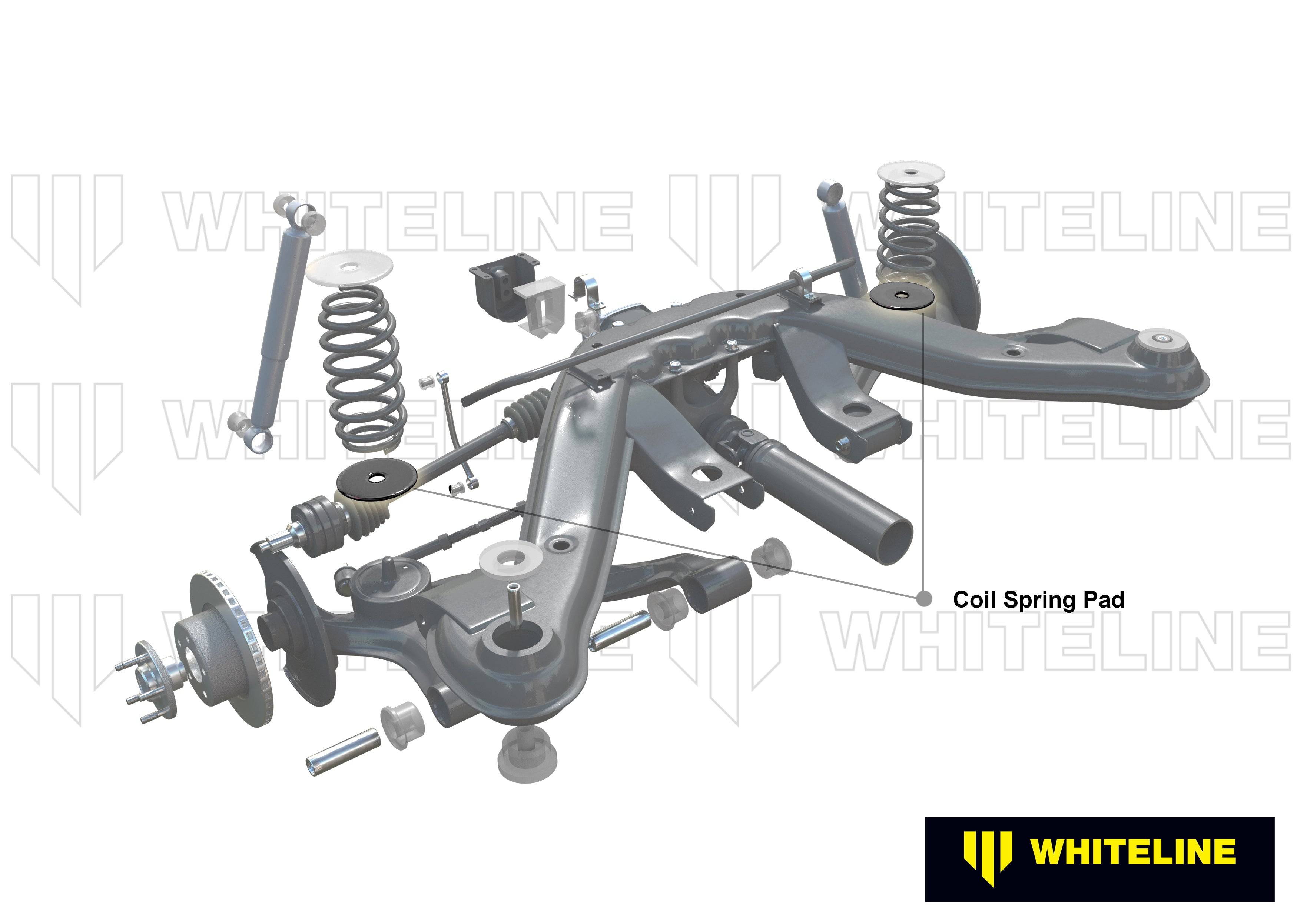 Whiteline Coil Spring Pad - Lower Bushing Kit - W72042 - W72042 - image 4