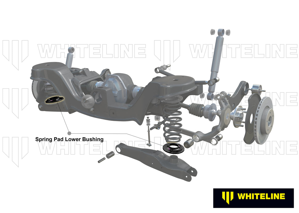Whiteline Coil Spring Pad - Lower Bushing Kit - W72718 - W72718 - image 4