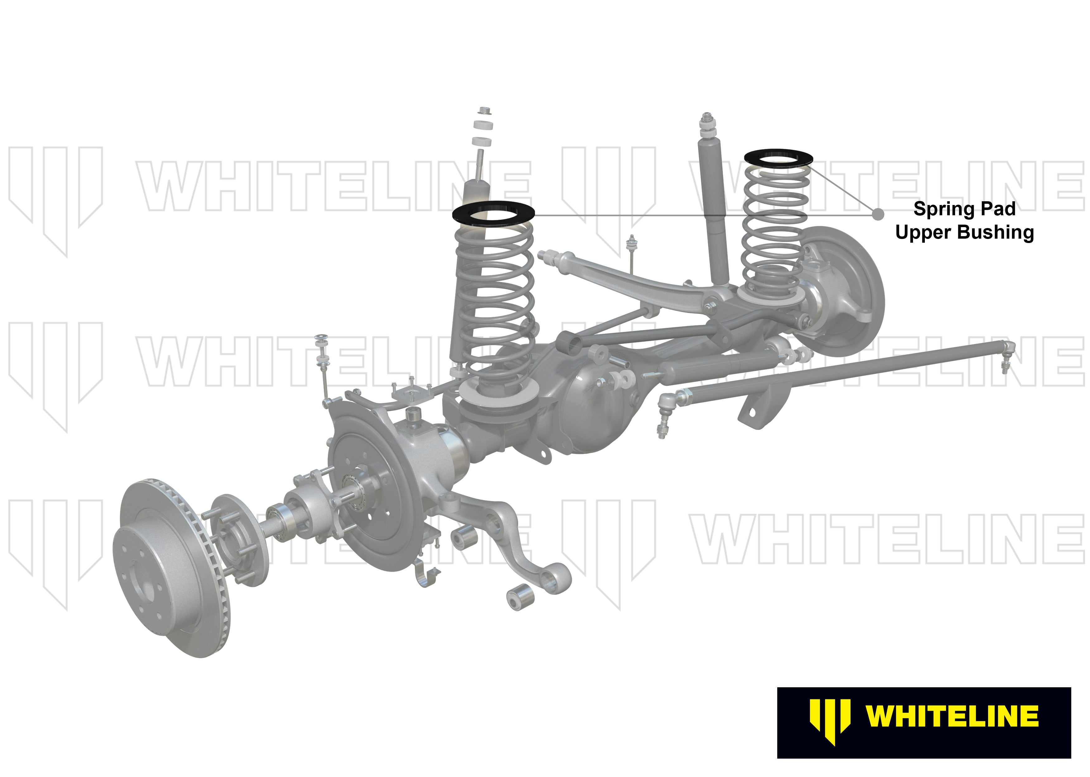 Whiteline Coil Spring Pad - Bushing Kit - W73404 - W73404 - image 4