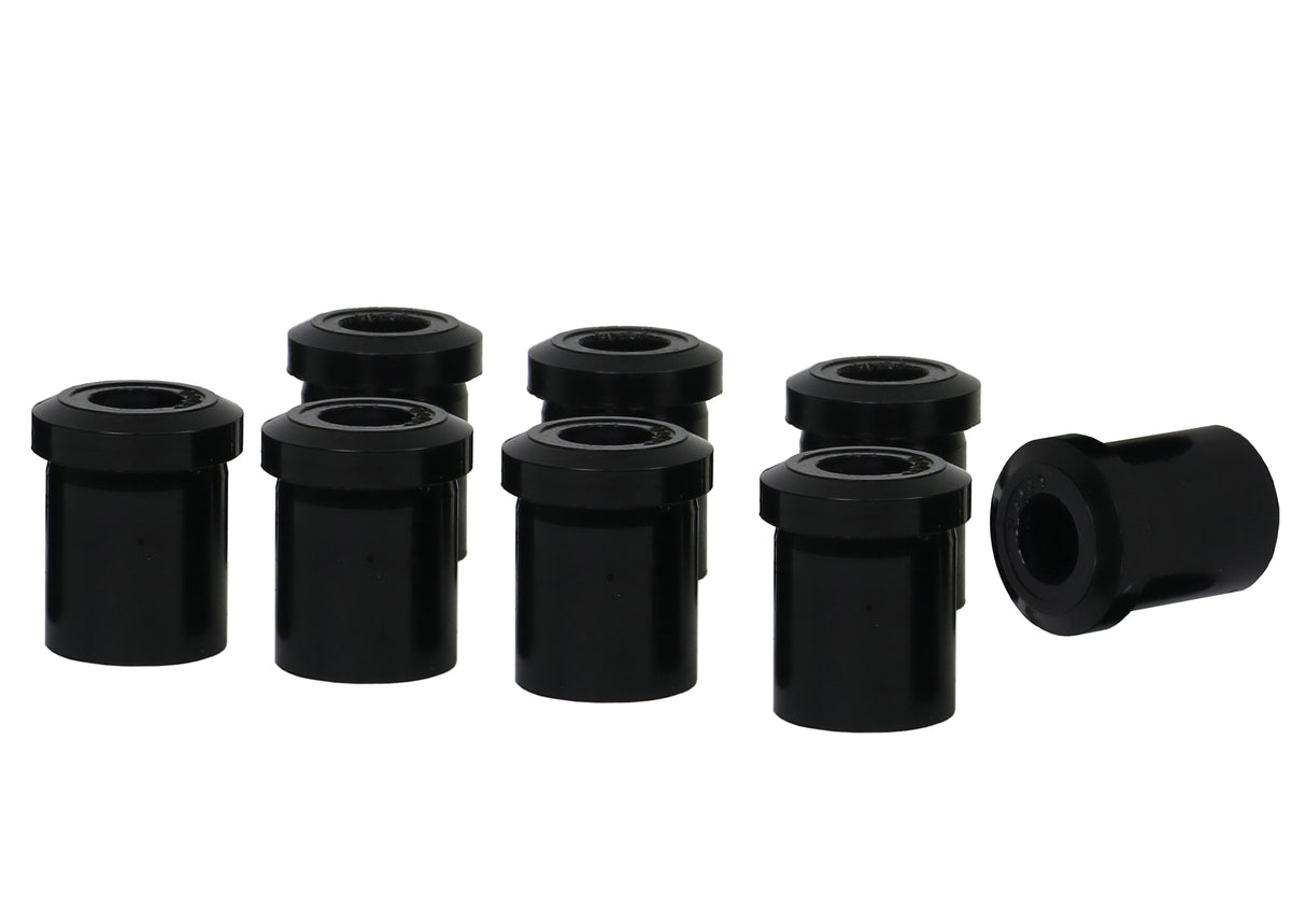Whiteline Leaf Spring - Rear Eye and Shackle Bushing Kit - Hyundai Iload / H-1 / Kia K2900 / Ldv G10 - W73408