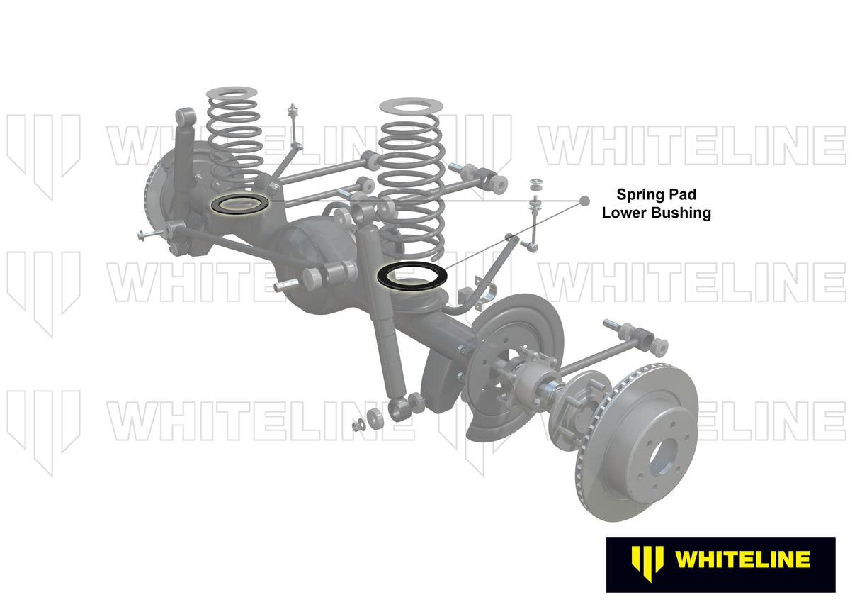 Whiteline Coil Spring Pad - Bushing Kit - Lexus Lx / Toyota Land Cruiser / Universal Products Coil Spring Pad - Bushings - W73473 - W73473 - image 4