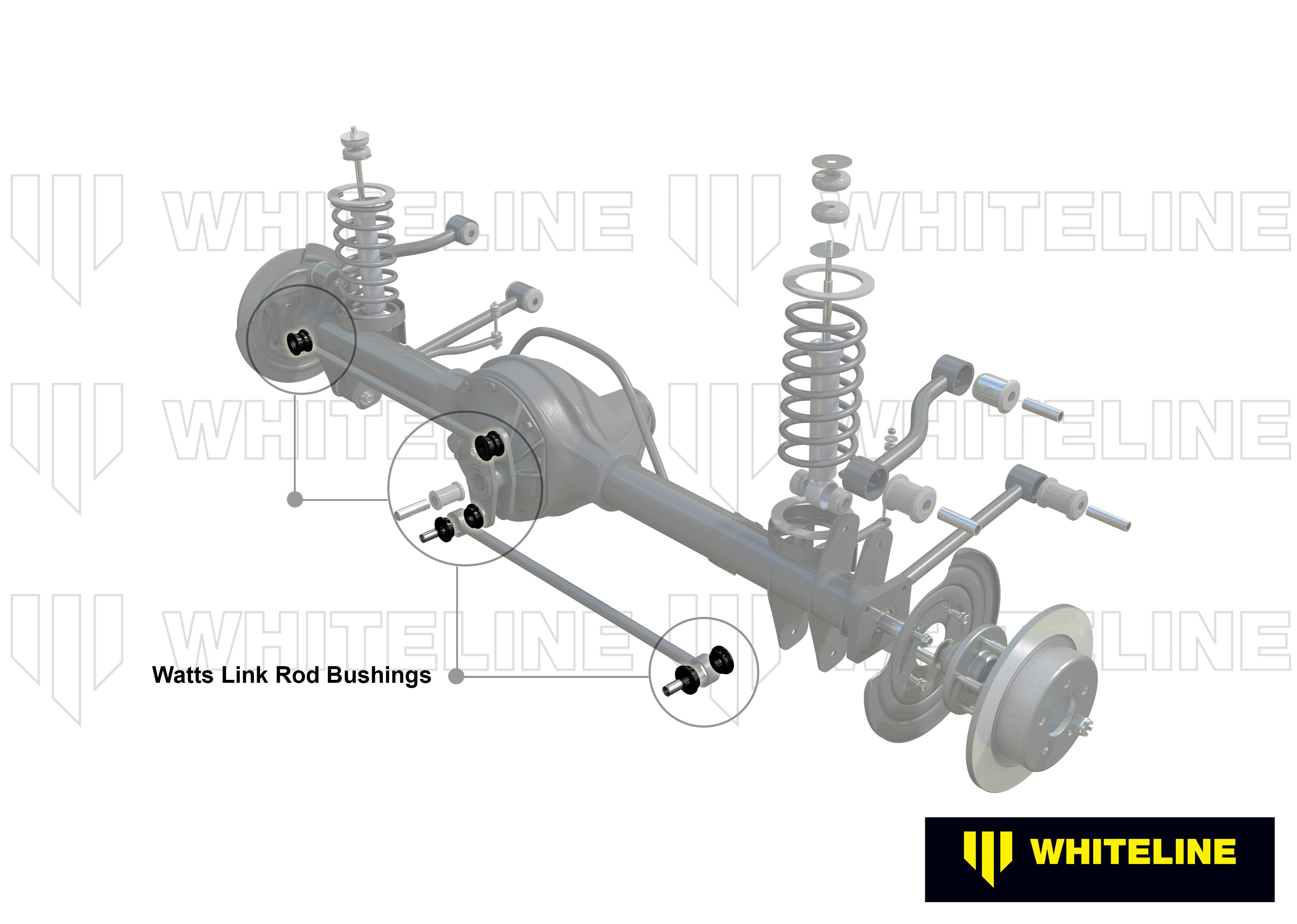 Whiteline Watts Link - Side Rods Bushing Kit - Mazda Rx-7 - W81273 - image 4