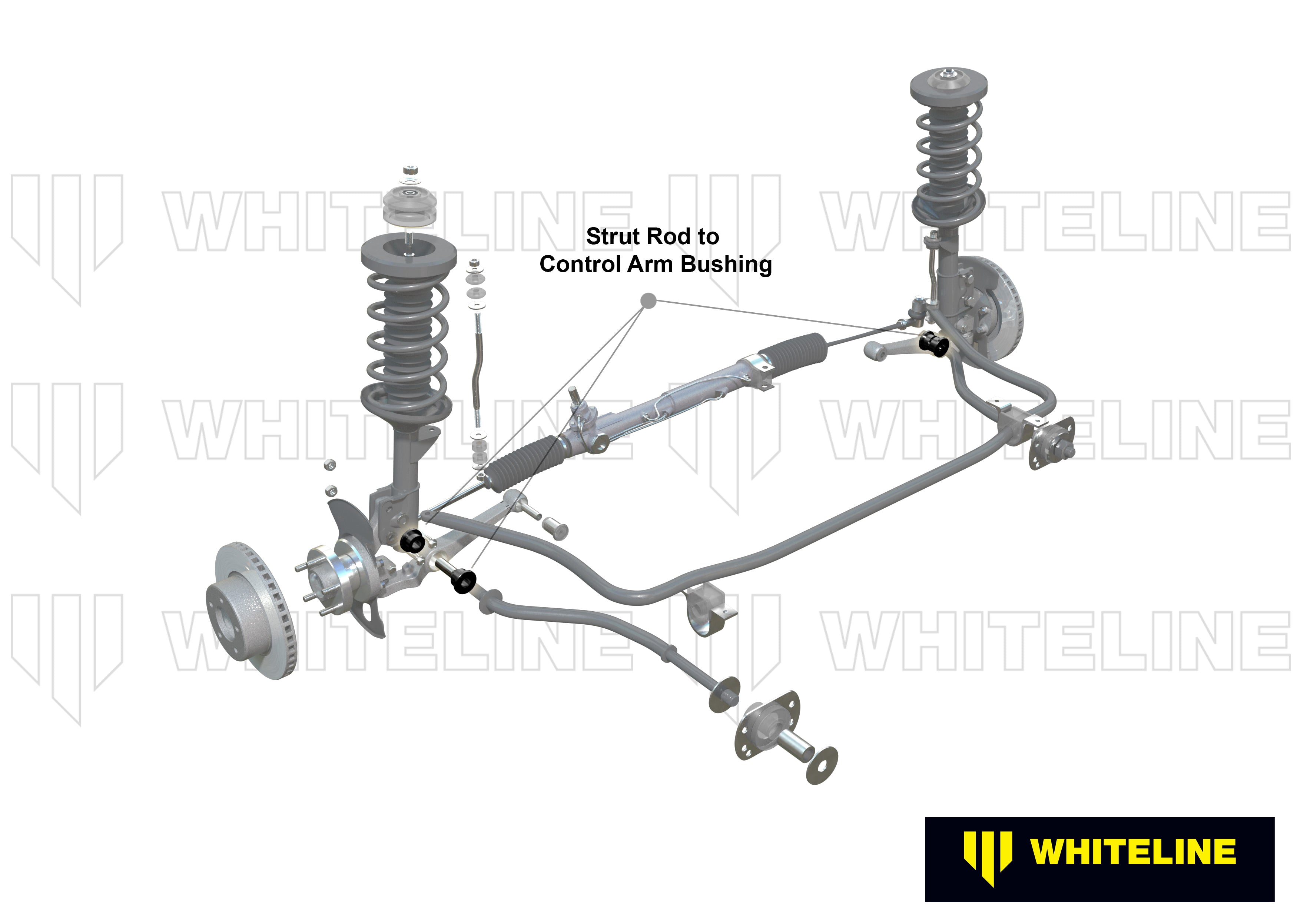 Whiteline Control Arm Lower - Bushing Kit - BMW 6 E24 / M6 - W82479 - image 4