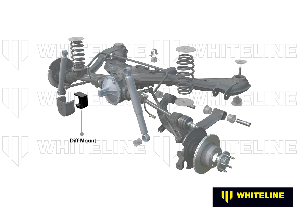 Whiteline Differential Mount - Bushing Kit - W92460 - W92460 - image 4