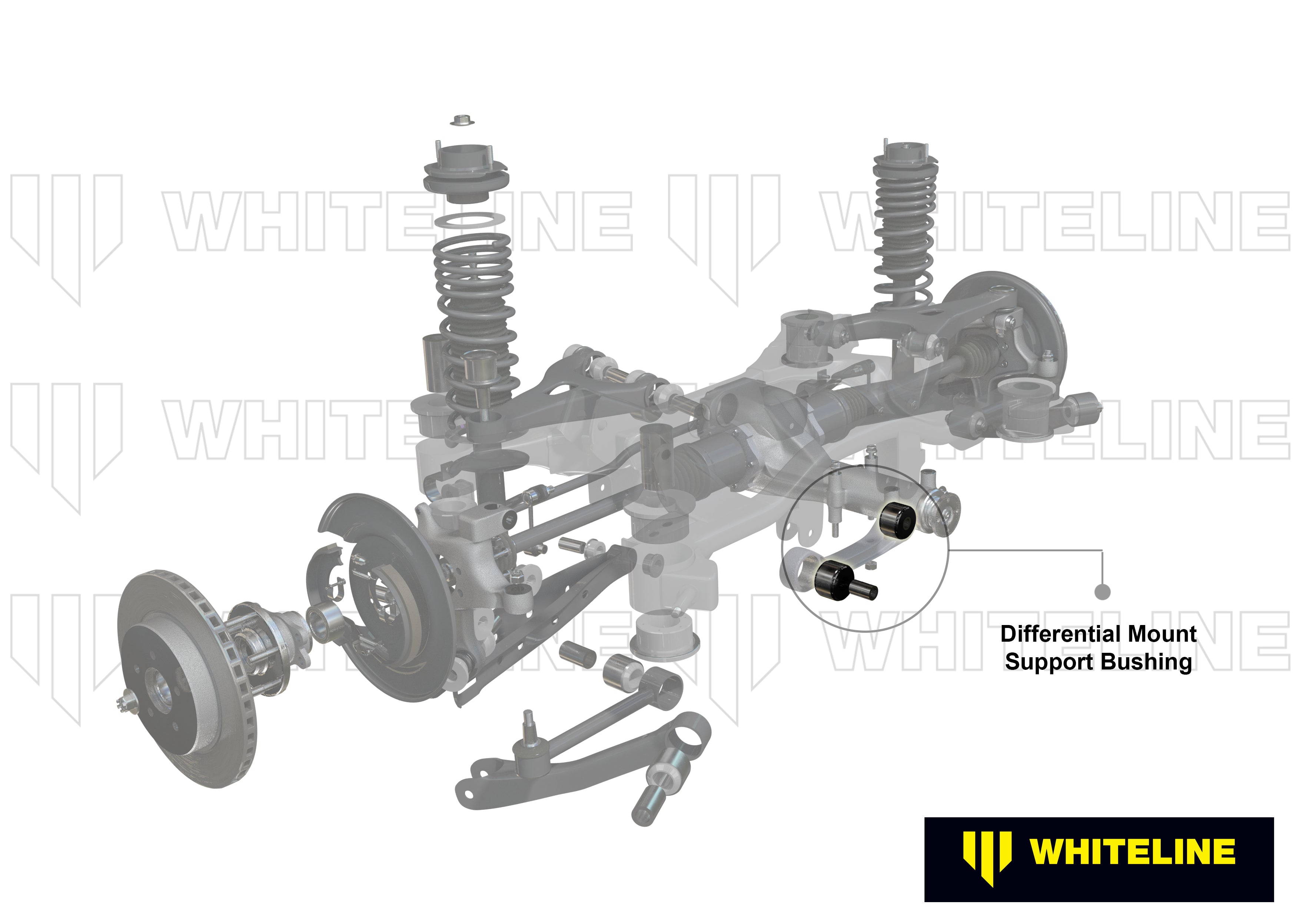 Whiteline Differential Mount - Front Bushing Kit - W93047 - W93047 - image 4