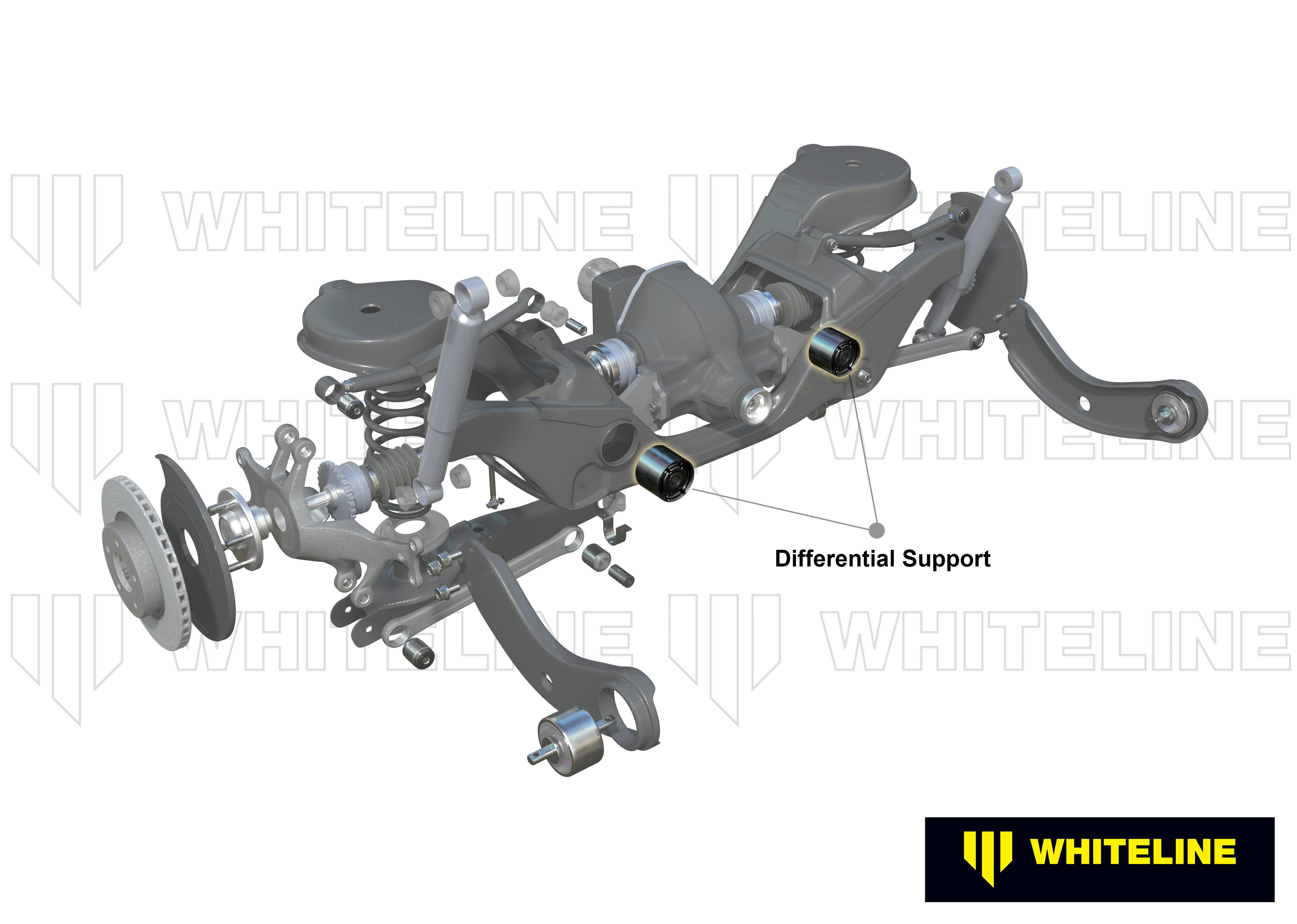 Whiteline Differential Mount - Front Bushing Kit - W93402 - W93402 - image 4