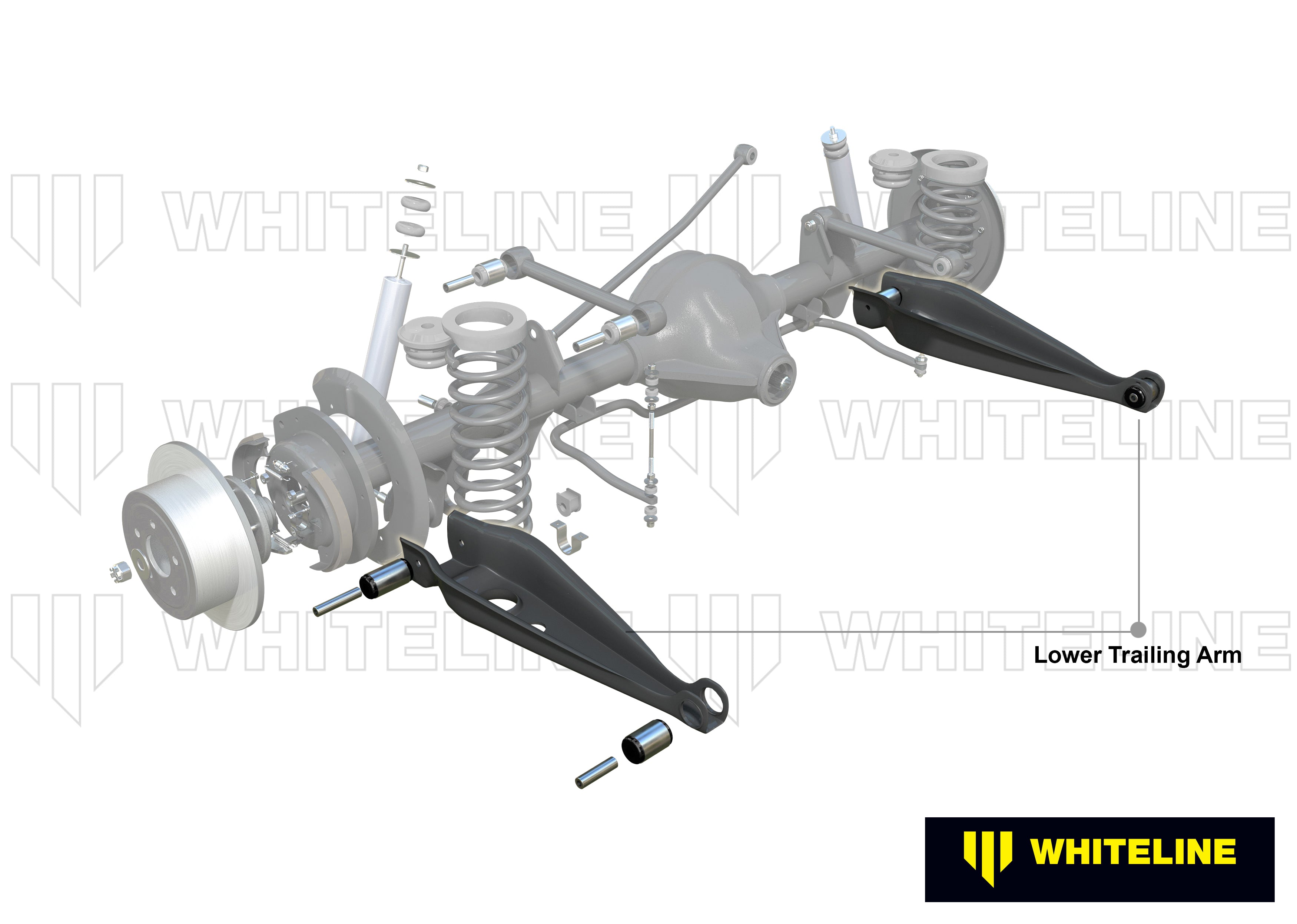 Whiteline Trailing Arm Lower - Arm Assembly - WA113A - image 2