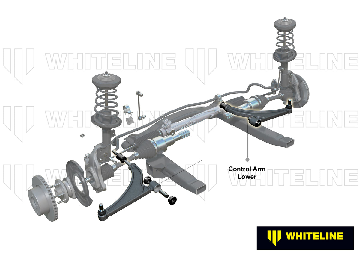 Whiteline Control Arm Lower - Arm Assembly-Left - Subaru Impreza WRX - WA359L - image 2