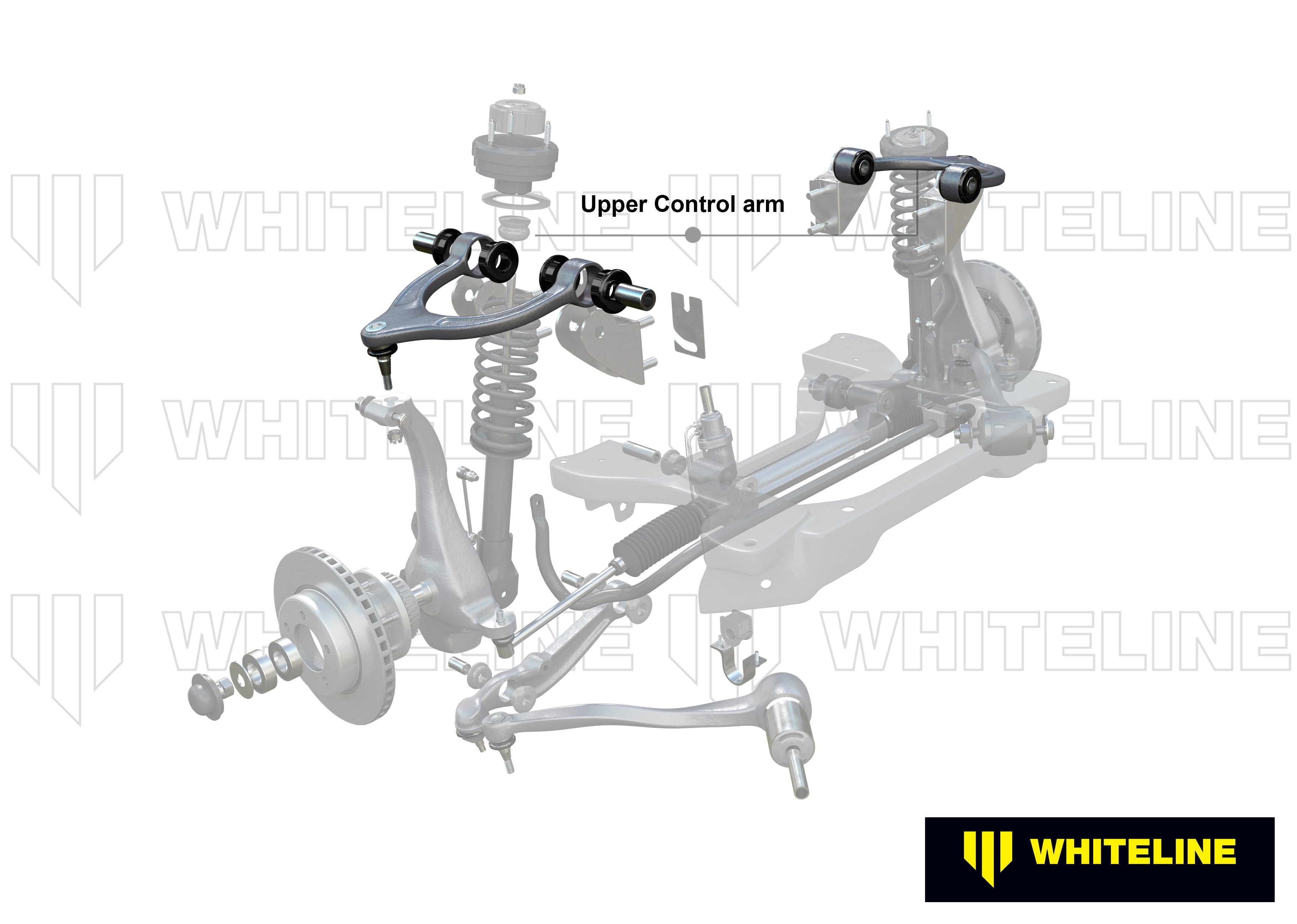 Whiteline Control Arm Upper - Arm Assembly-Left - Ford Falcon / FPV Falcon - WA395L - image 4