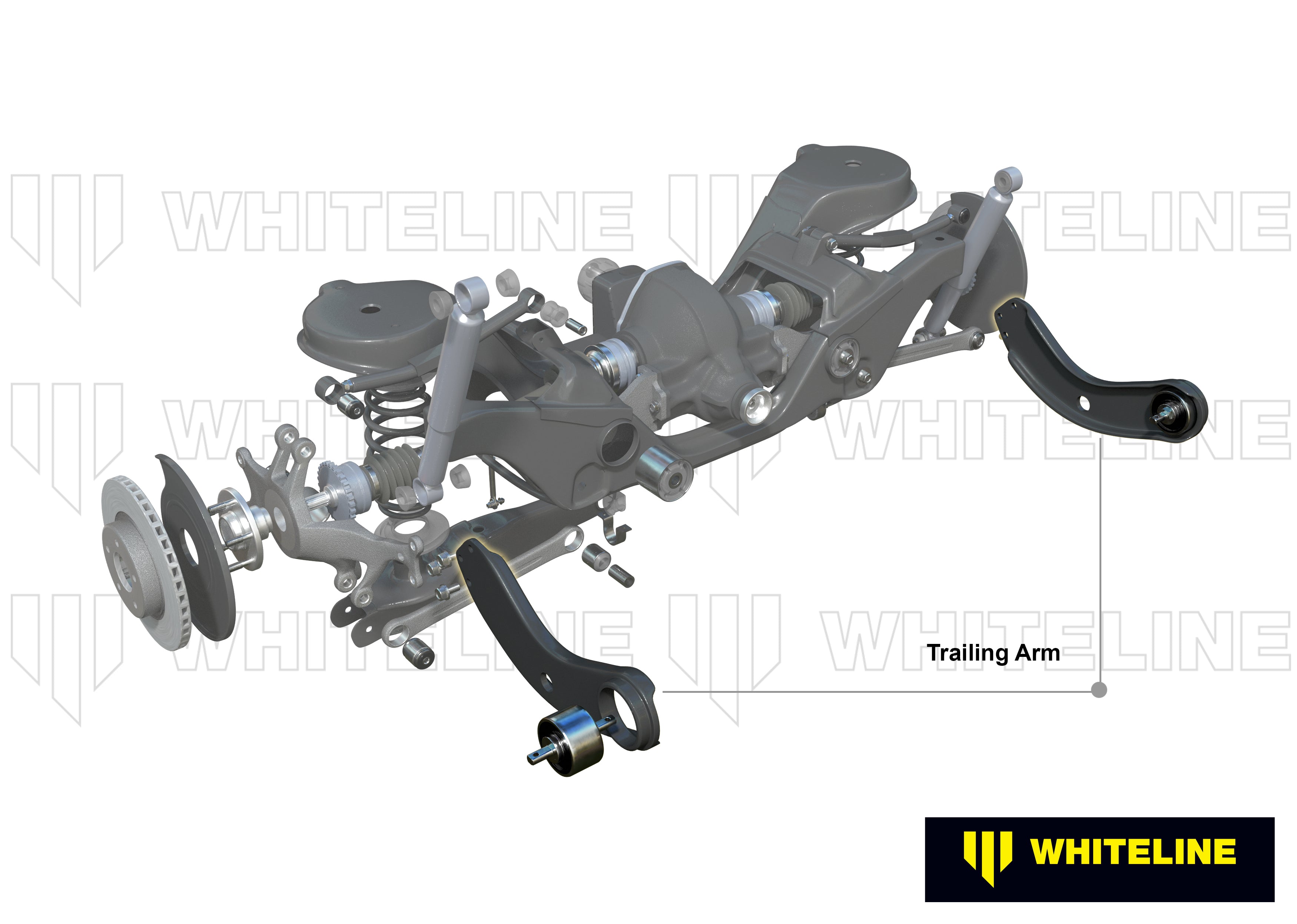 Whiteline Trailing Arm Lower - Arm Assembly-Left - WA414L - image 4