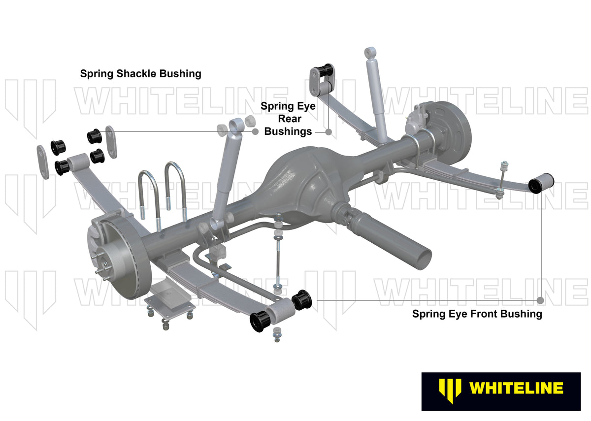 Whiteline Leaf Spring - Bushing Kit - WEK027 - WEK027 - image 4