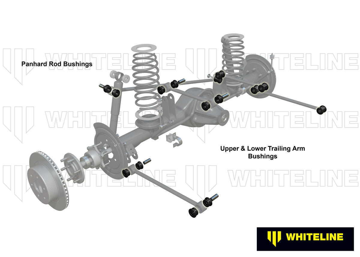Whiteline Trailing Arm/Panhard Rod - Bushing Kit - Toyota Land Cruiser - WEK128 - image 4