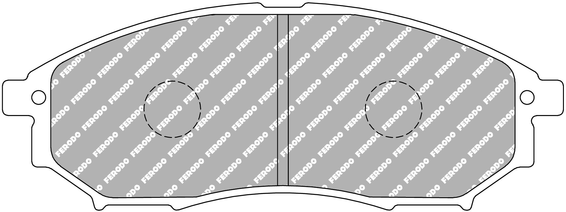 Ferodo Semi-Metallic Brake Pads | FER-FCP1690H