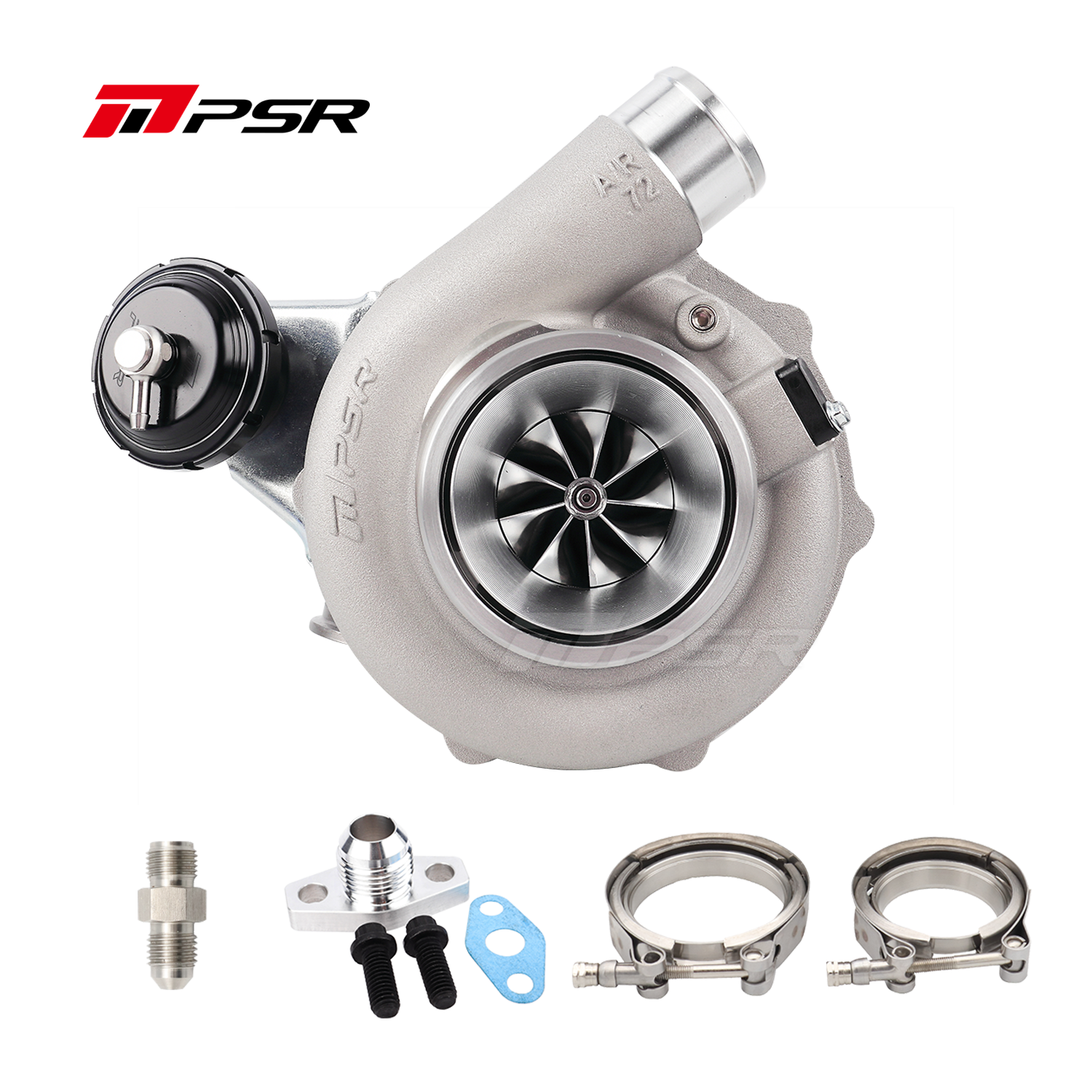 Pulsar Turbo PSR Forward Rotation 5455G Dual Ball Bearing Turbocharger HP Rating 660 by Pulsar Turbo available at Torque Lab