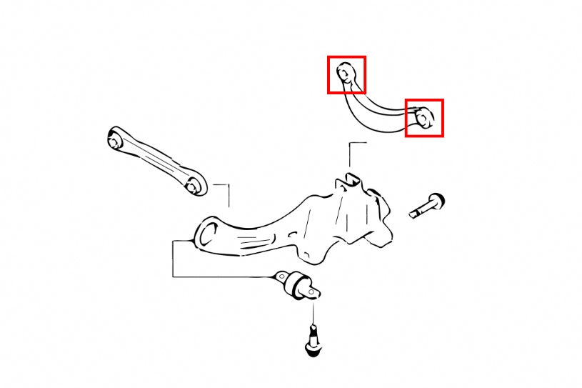 Rear Upper Arm Bushing Ford, Mazda, Volvo