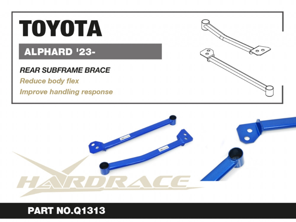 Rear Subframe Brace Toyota Alphard / vellfire