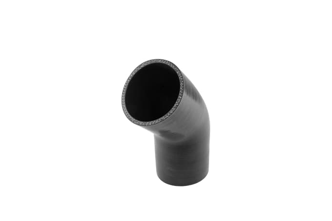 Silicon Hose 45 Elbow 3.00" BLACK by Turbosmart - performance upgrade from Torque Lab