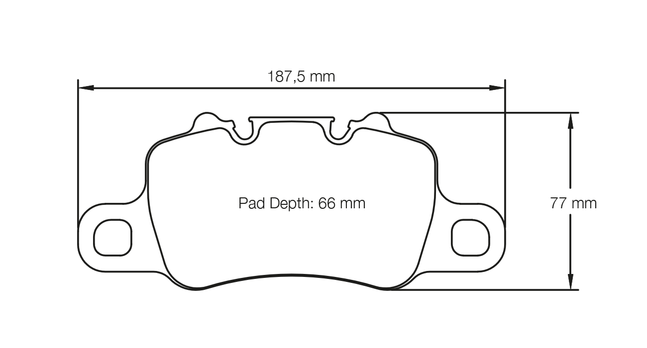 Pagid Racing RSL 29 Brake Pads - Rear | S4925R29001 - Pagid Racing brake pads