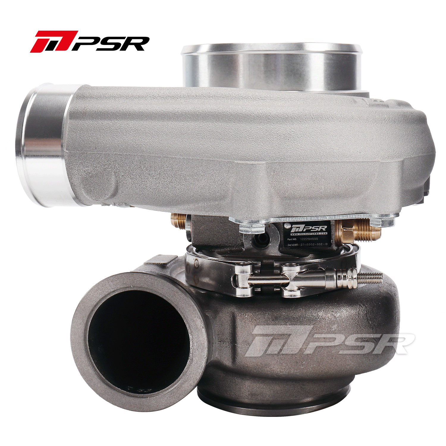 Pulsar Turbo PSR 6862A With PTG Style Compressor Wheel Dual Ball Bearing Turbocharger HP Rating 1050 by Pulsar Turbo available at Torque Lab