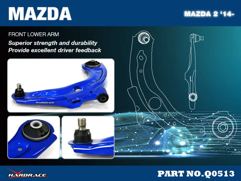 Front Lower Control Arm Mazda 2