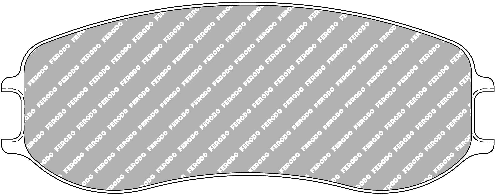 Ferodo Semi-Metallic Brake Pads | FER-FRP3151GB