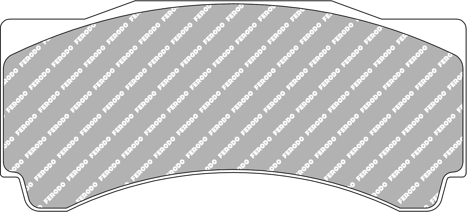 Ferodo Semi-Metallic Brake Pads | FER-FRP3145WB