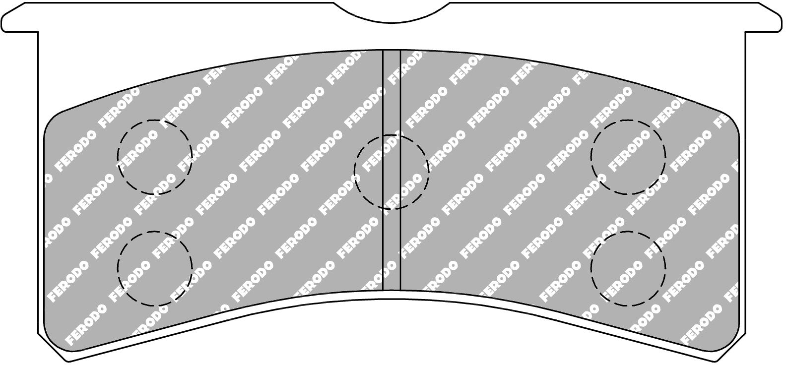 Ferodo Semi-Metallic Brake Pads | FER-FRP3097G