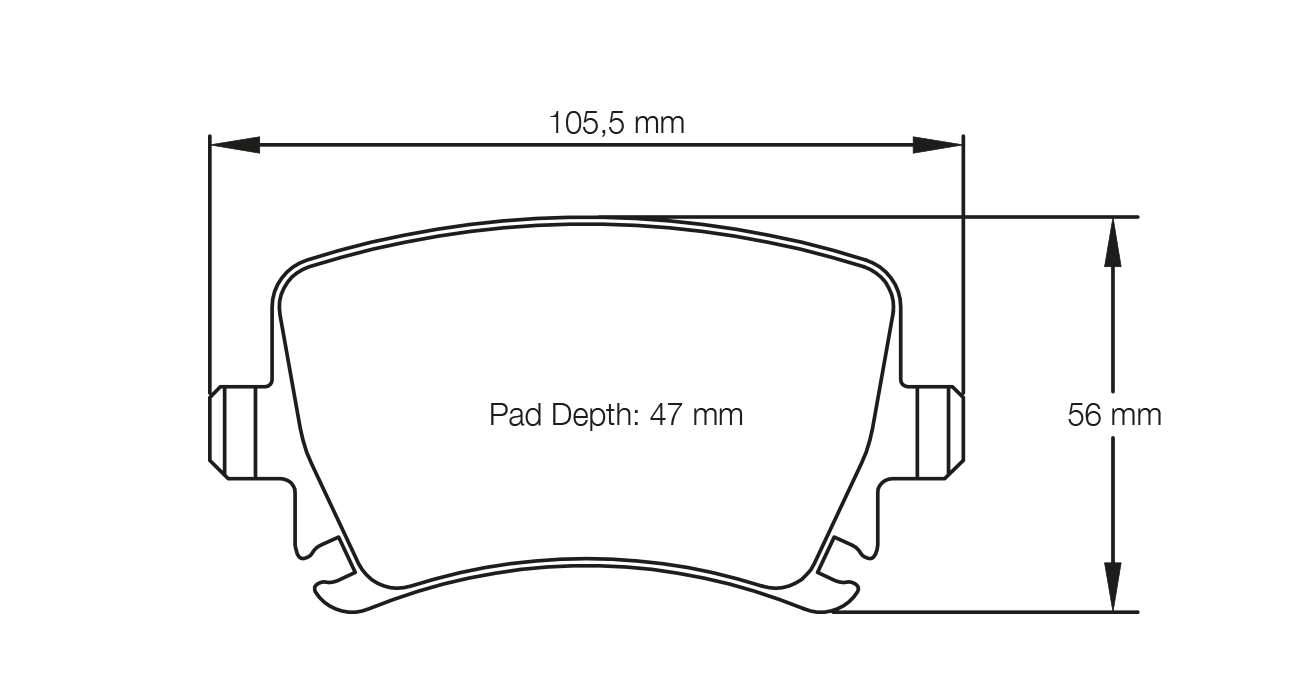 Pagid Racing RSL 19 Brake Pads - Rear | E8046R1901 - Pagid Racing brake pads
