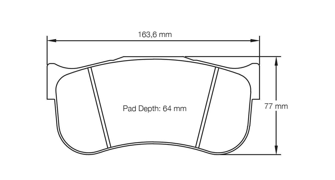 Pagid Racing RSL 1E Brake Pads - Front | S8101L1E001 - Pagid Racing brake pads