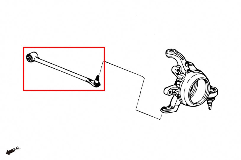 Rear Toe Control Arm Honda S2000