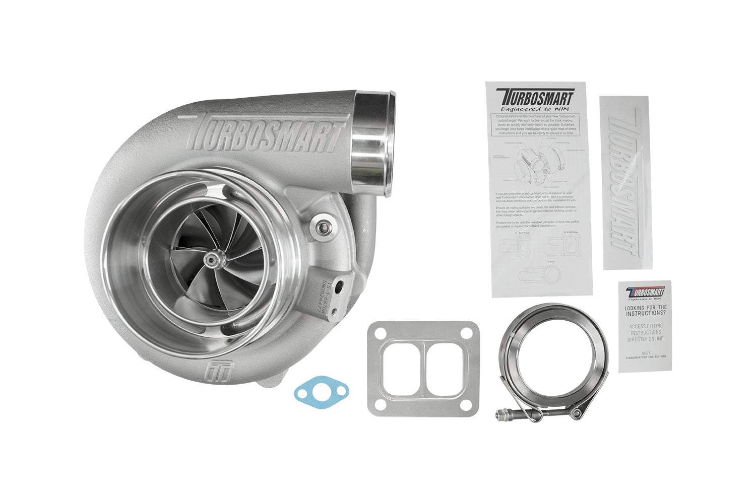 TS-1 Turbocharger 6870 (Kompact) D4 0.84AR Externally Wastegated