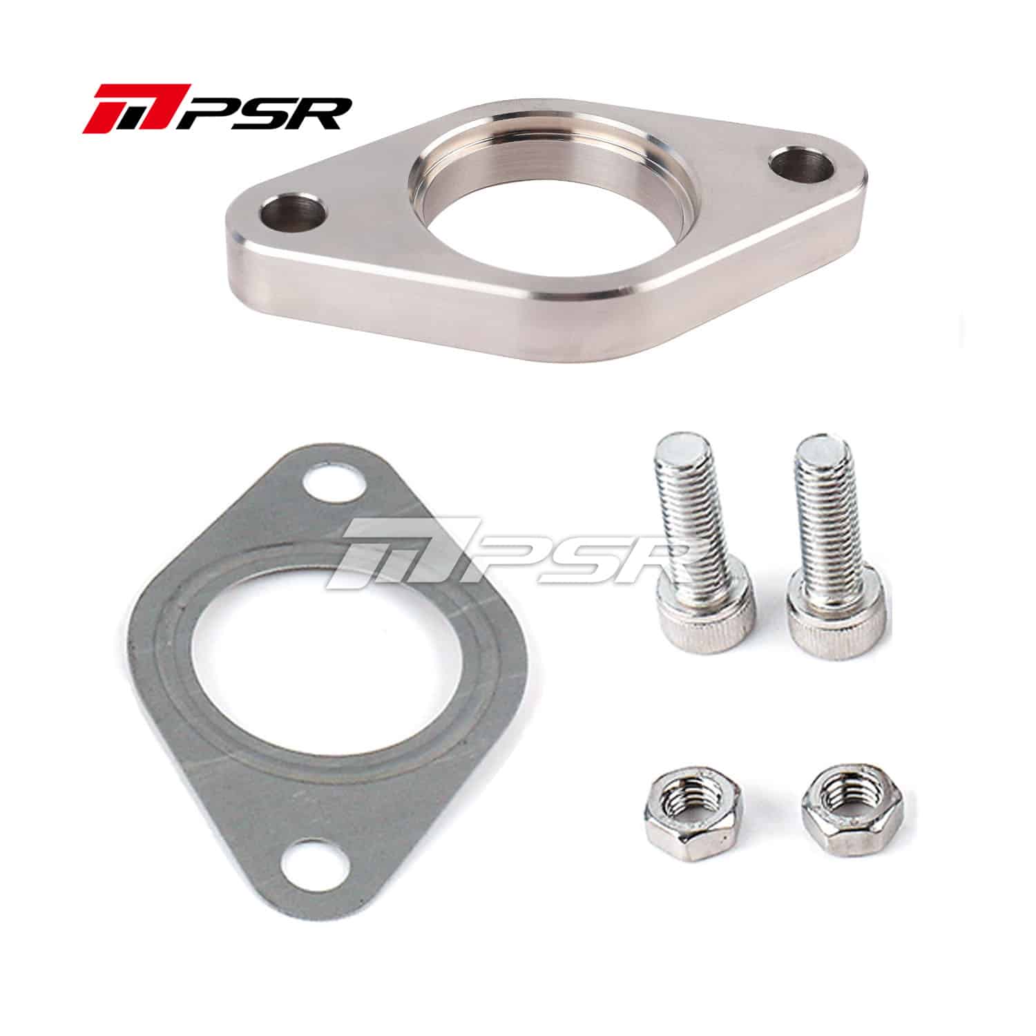Pulsar Turbo Flange Kit for PSR NEW GENERATION WASTEGATE 38mm 2-Bolt External Wastegate - Inlet Flange Kit by Pulsar Turbo available at Torque Lab