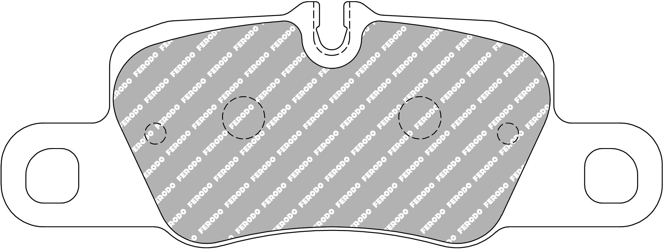 Ferodo Semi-Metallic Brake Pads | FER-FCP4713G