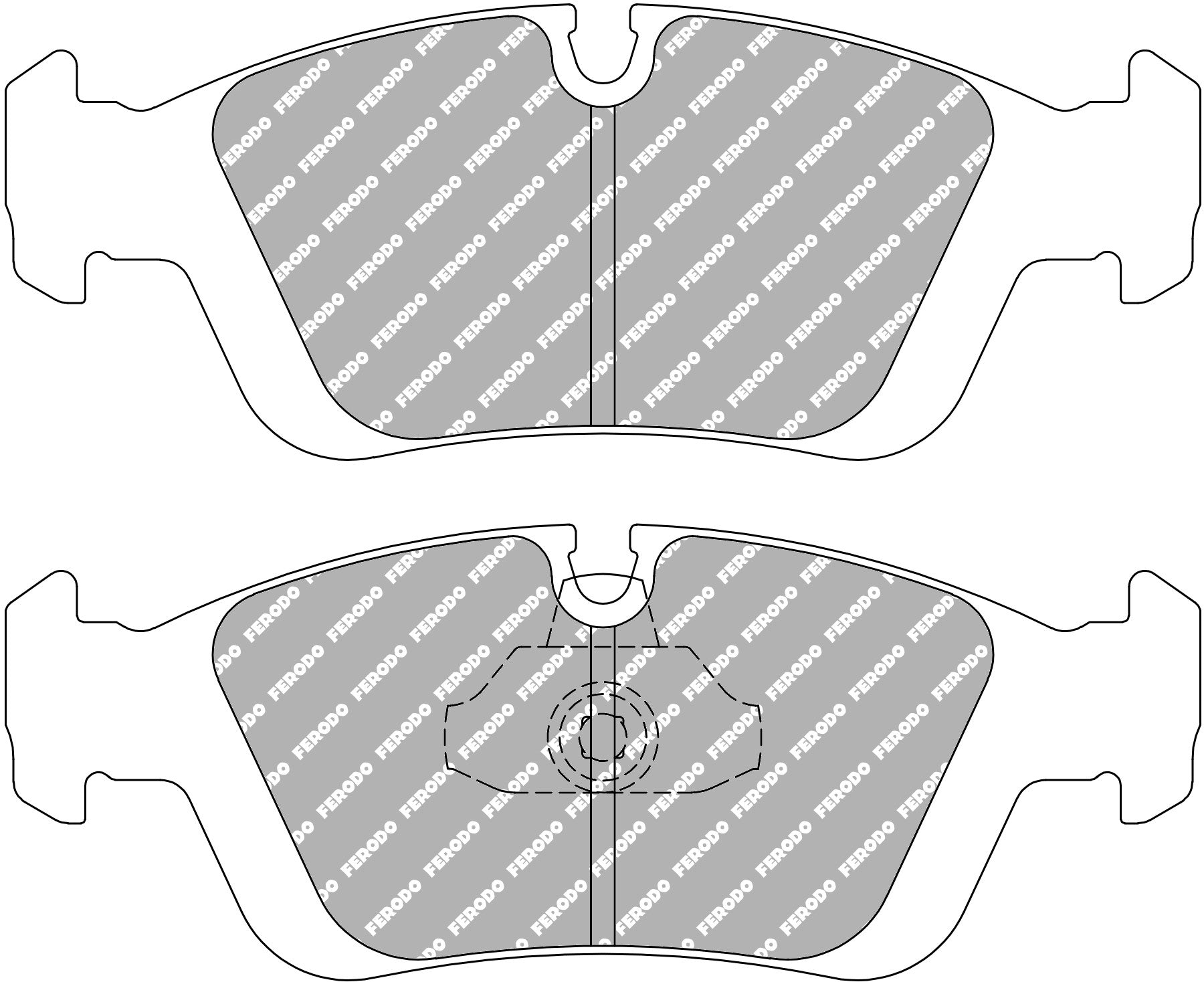 Ferodo Semi-Metallic Brake Pads | FER-FDS1300