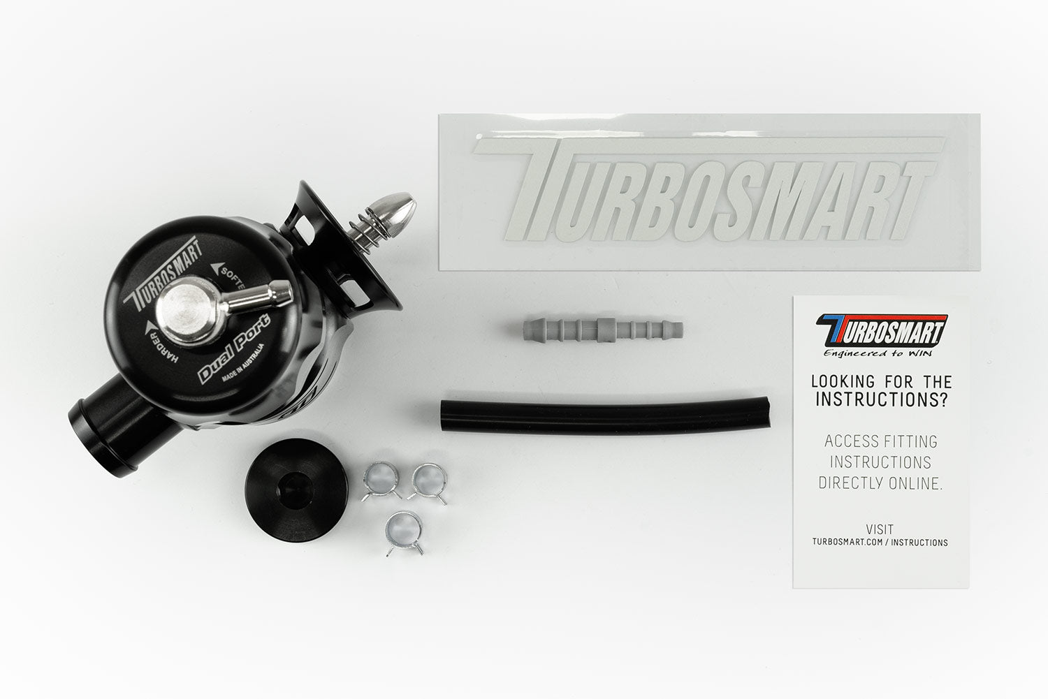 BOV SmartPort Dual Port Subaru WRX 2015+ - Black