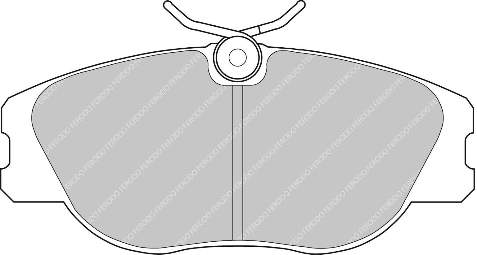 Ferodo Semi-Metallic Brake Pads | FER-FCP565W