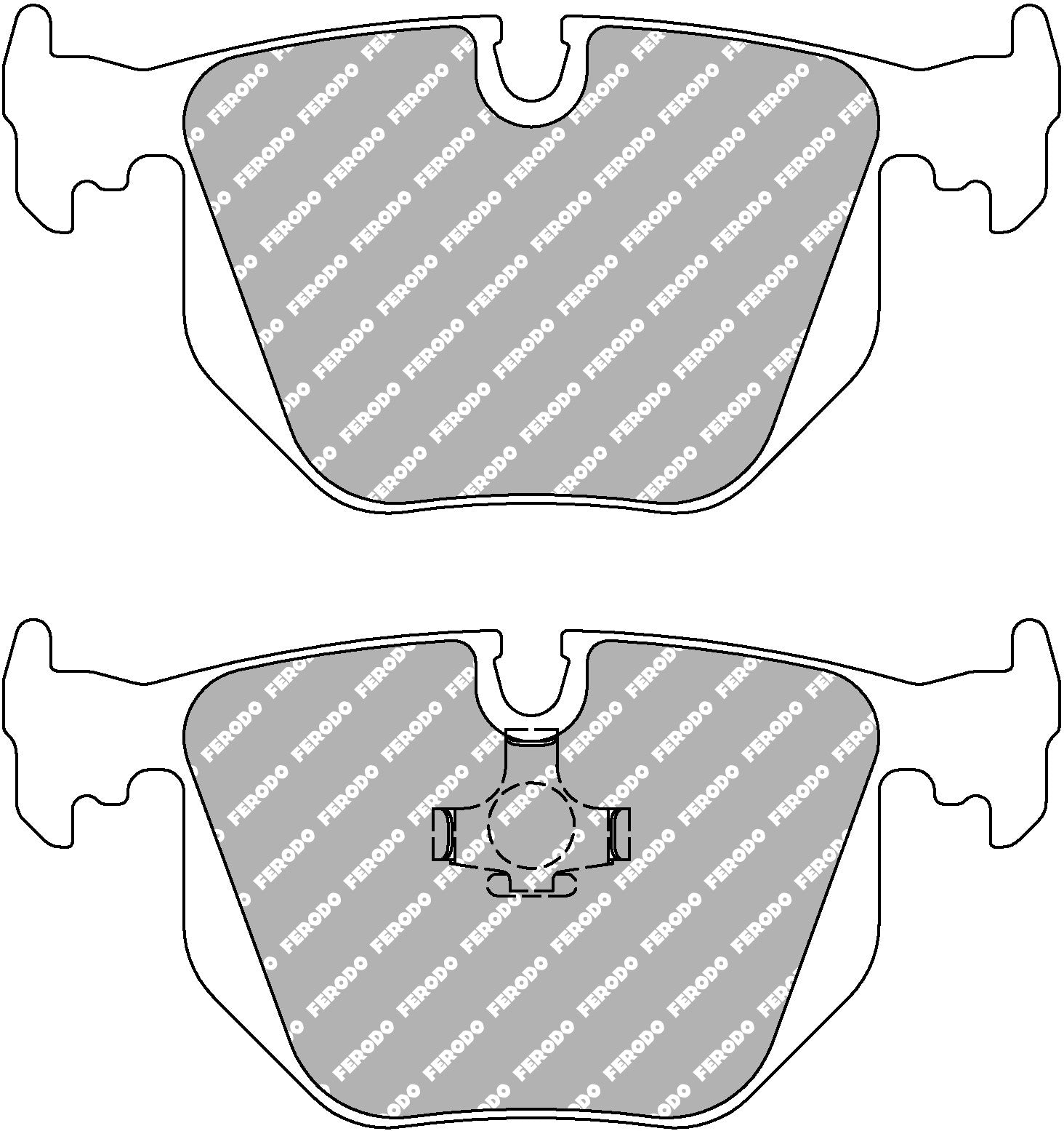 Ferodo Semi-Metallic Brake Pads | FER-FDS857