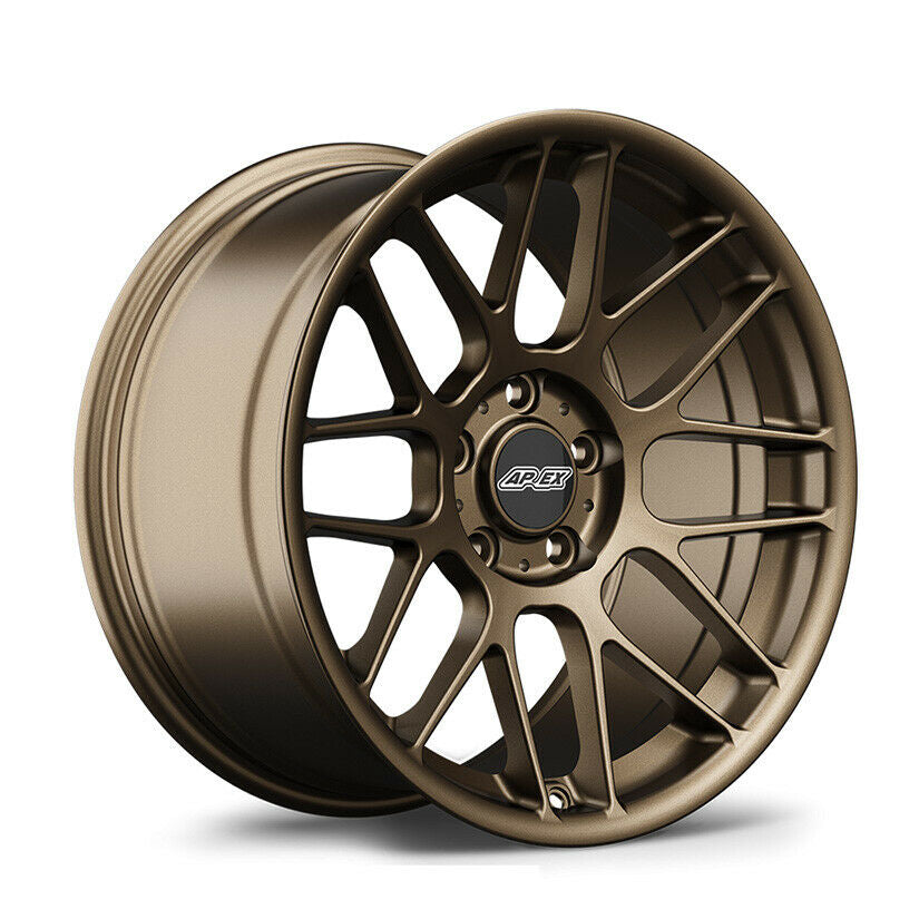 Apex Alloy Wheel ARC-8 18&quot; x 10.5&quot; ET22 Satin Bronze 72.56mm 5x120mm