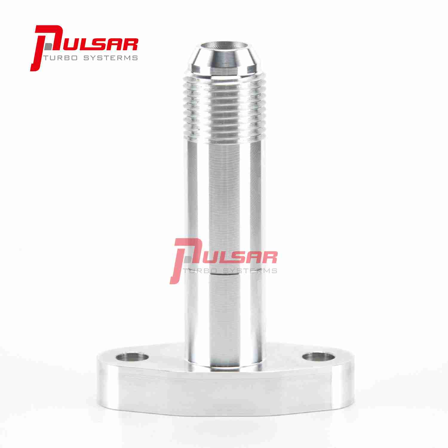 Pulsar Turbo '-10 AN Extended Oil Drain Flange Install Kit for T4 Turbo