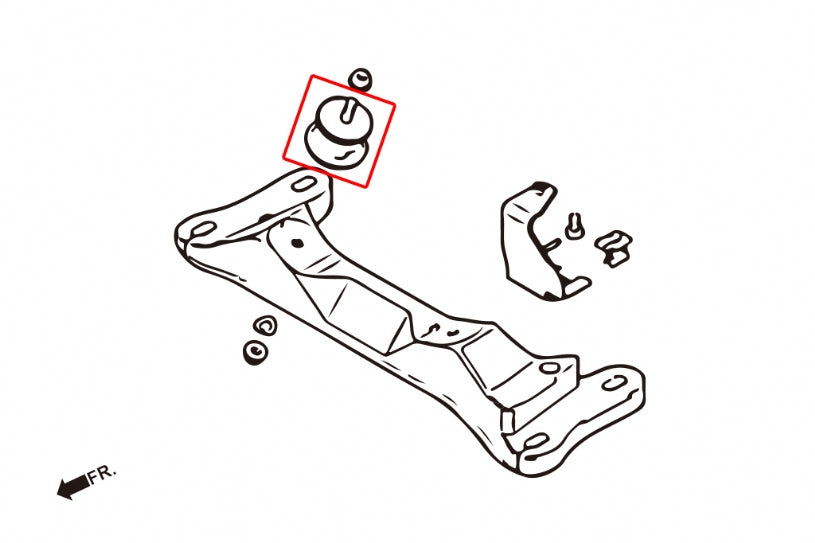 Harden Transmission Mount Bmw 3 Series, Z3, Z4