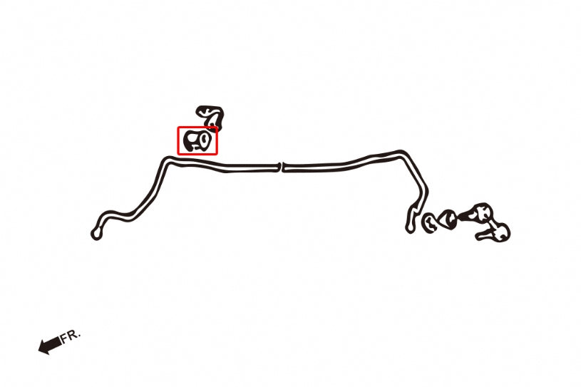 Reinforced Stabilizer Bushing Mitsubishi Eclipse, Galant