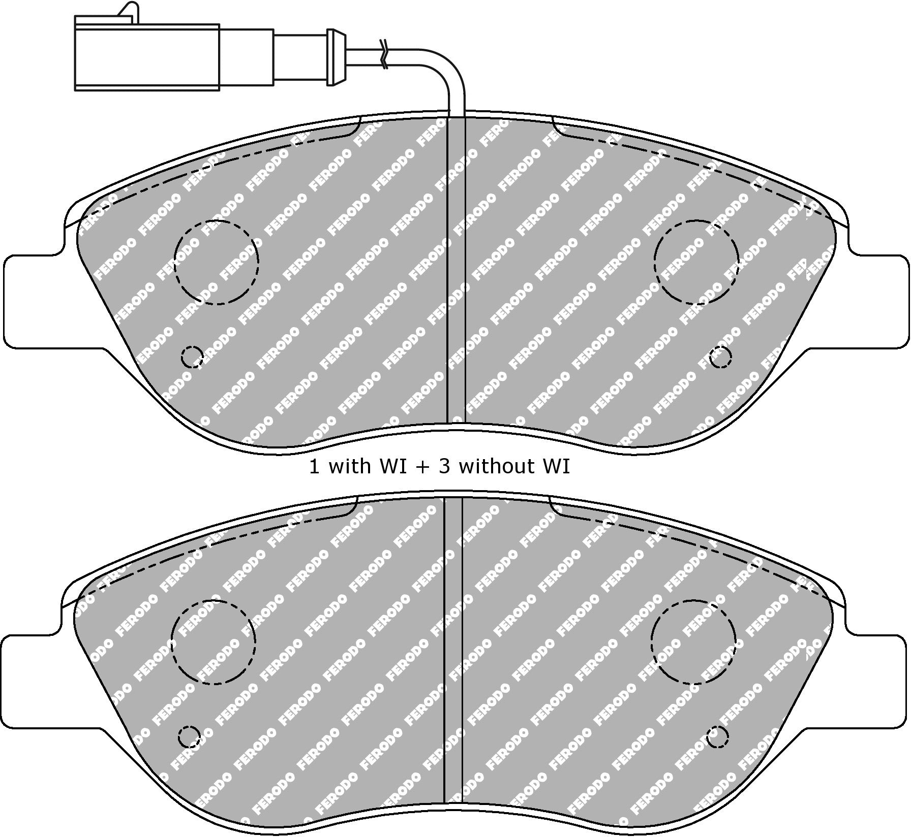 Ferodo Semi-Metallic Brake Pads | FER-FDS1468