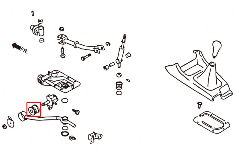Shifter Bushings Subaru Forester, Impreza, Legacy/outback