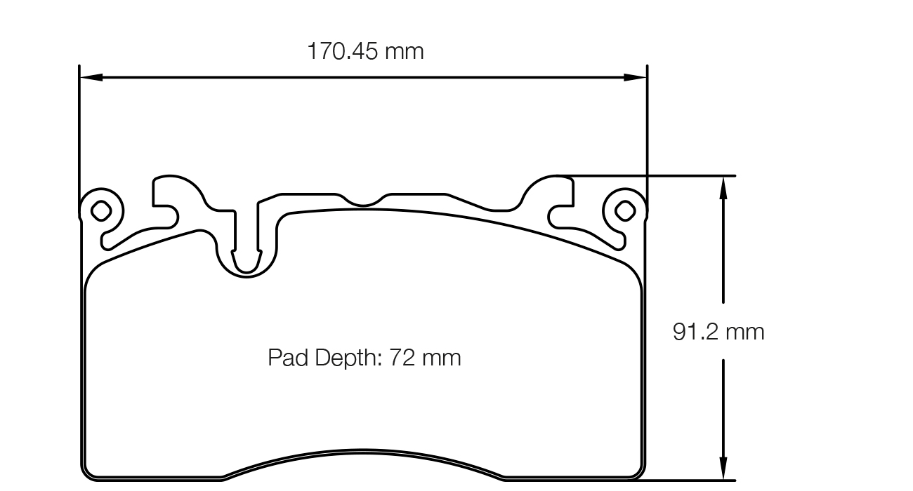 Pagid Racing RSL 29 Brake Pads - Front | S8283R29001 - Pagid Racing brake pads