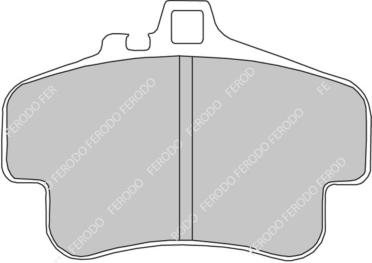 Ferodo Semi-Metallic Brake Pads | FER-FDS1435
