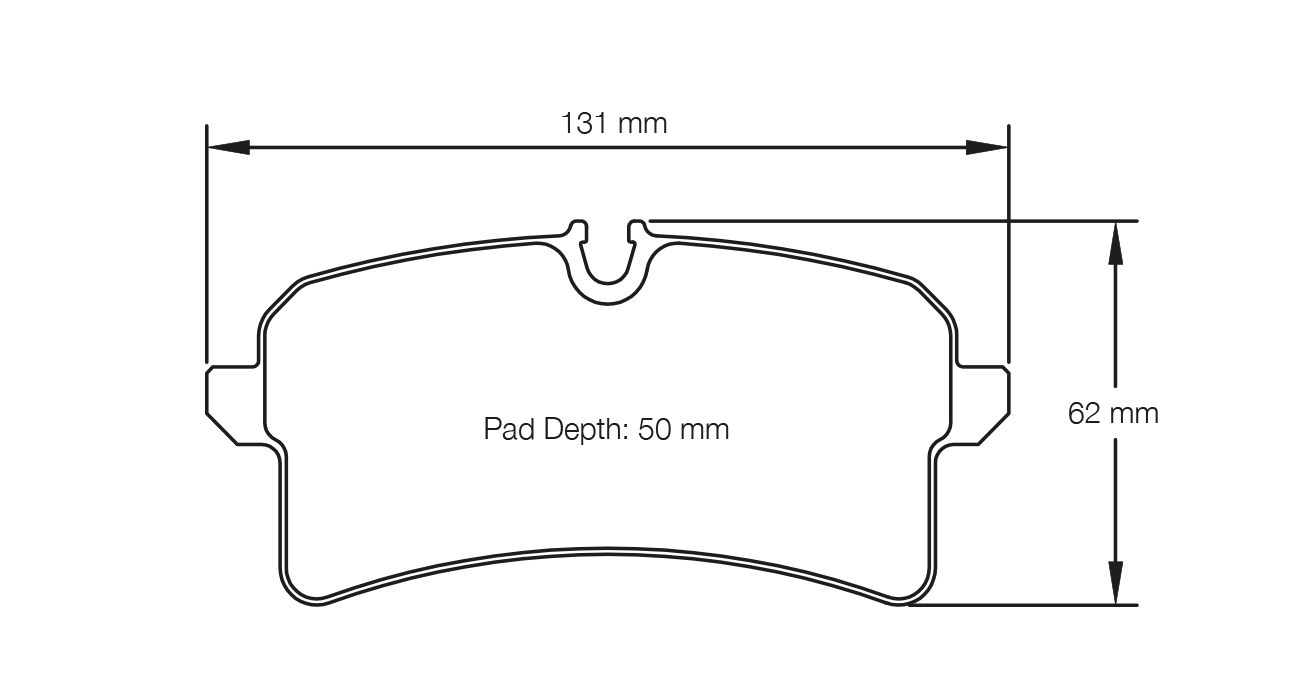 Pagid Racing RSC 1 Brake Pads - Rear | S4938C01001 - Pagid Racing brake pads