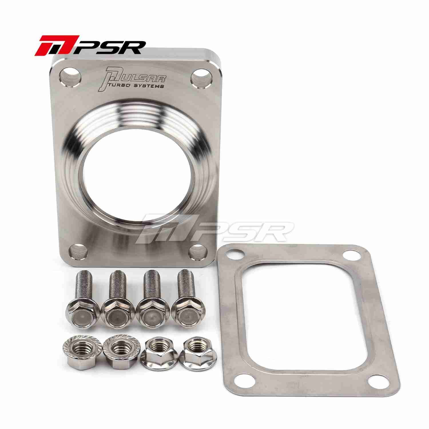Pulsar Turbo PSR Billet Transition Flange, Hardware Kit included for a easy installation - T6 Open to 2.5" OD Tubing by Pulsar Turbo available at Torque Lab